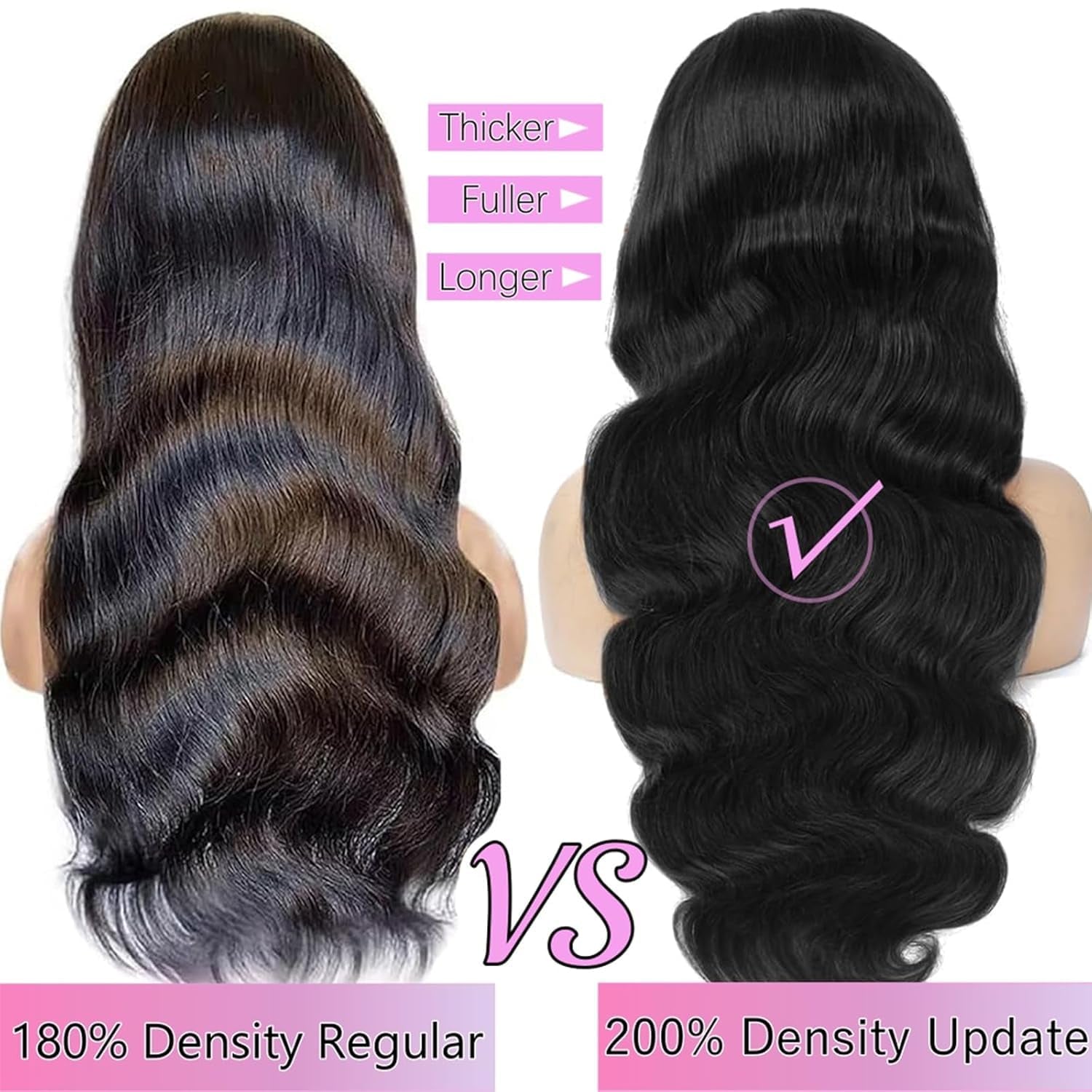 13X6 Body Wave Lace Front Wigs Human Hair Pre Plucked 28 Inch 12A 210% Density Glueless HD Lace Frontal Human Hair Wigs with Baby Hair for Women