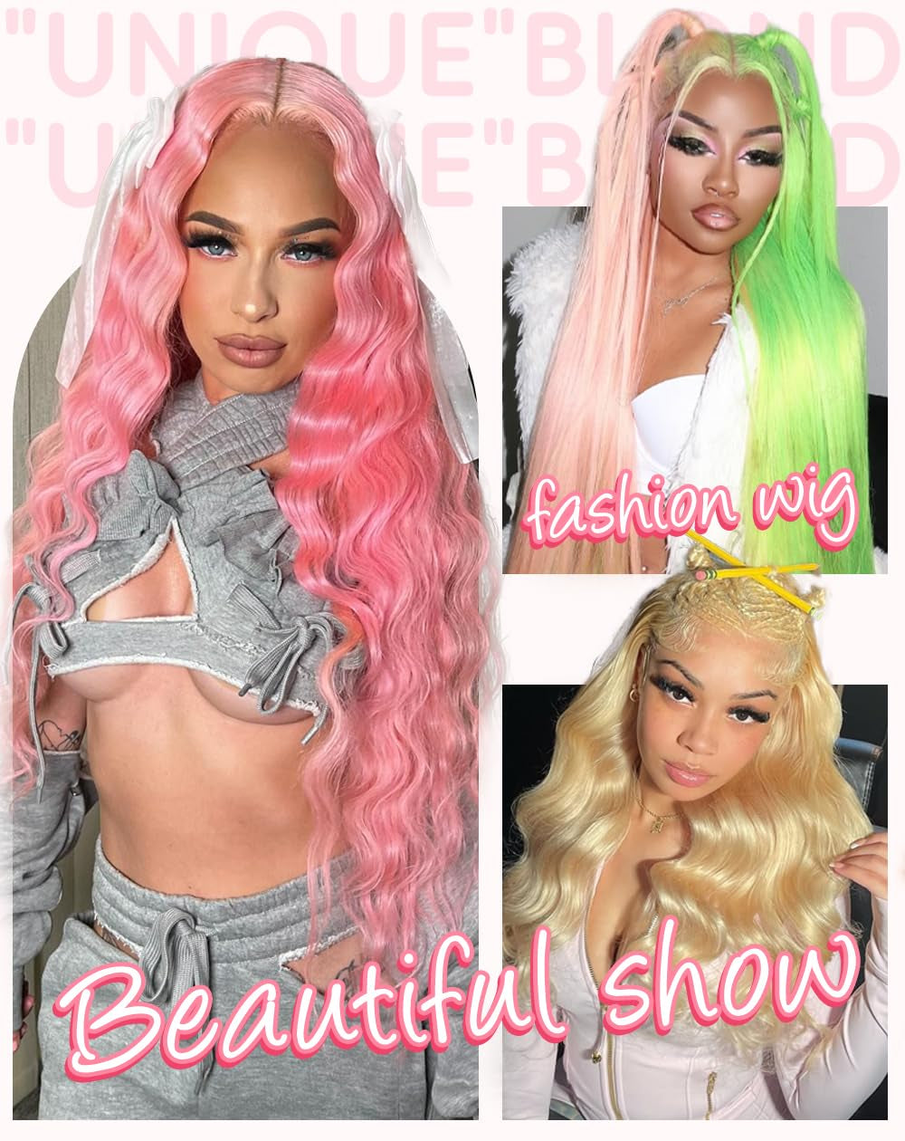 Blonde Wig Human Hair Guaranteed 100% Virgin Human Hair 200 Density 613 13X6 Lace Front Wig Human Hair Body Wave Lace Front Wigs Skinlike 613 HD Lace Frontal Wigs 34 Inch Triple Lifespan 3X